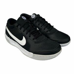 ✨Nike Court Zoom Lite 3 Men Casual Shoes 7.5 Hard Court Casual DH0626-010 Black✨